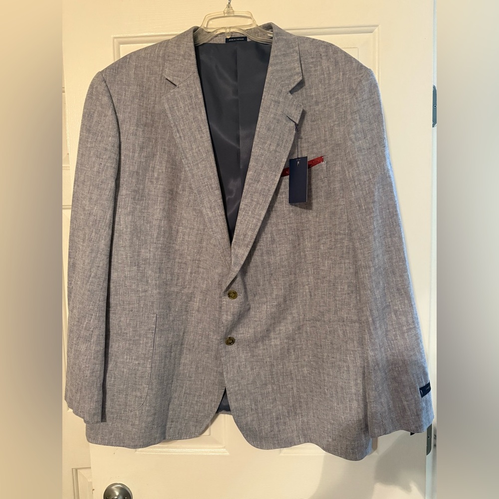 Linen Cotton Sport Coat 52R